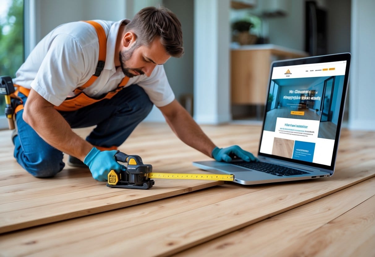 Sådan kan en gulvlægger få flere kunder gennem sin hjemmeside